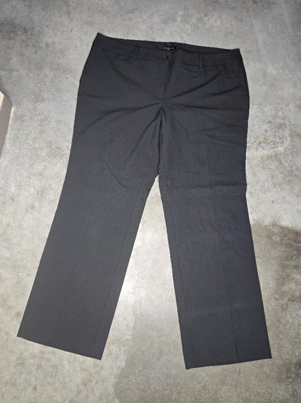 TALBOTS Women Size 18W Black Pants